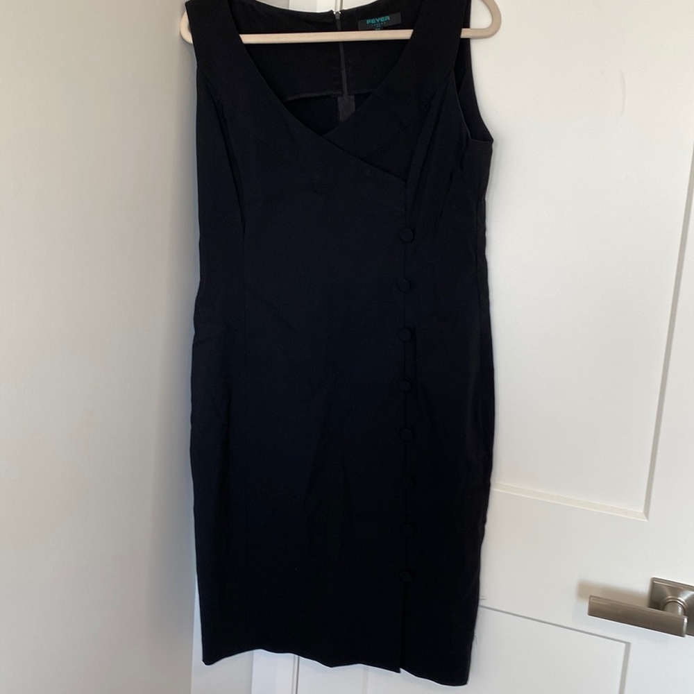 Size 14 fitted black dress